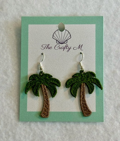 Palm Tree Earrings
