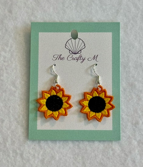 Sunflower Earrings