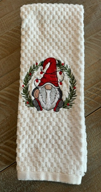 Christmas Gnome Towel