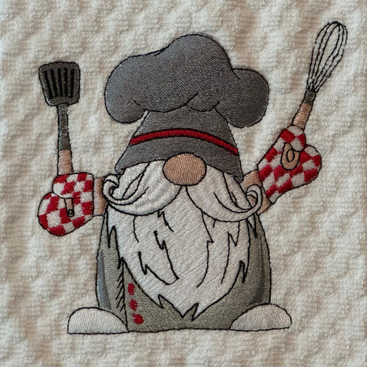Chef Gnome Towel