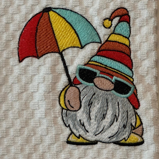 Summer Gnome Towel