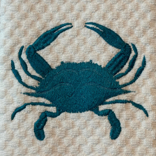 Blue Crab Towel