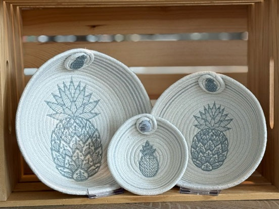 Pineapple Basket - Silver