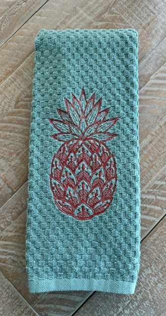 Pineapple Towel - Green