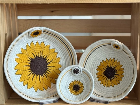 Sunflower Basket